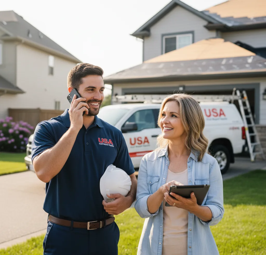 USA Roof Repair Experts customer support in Cibecue